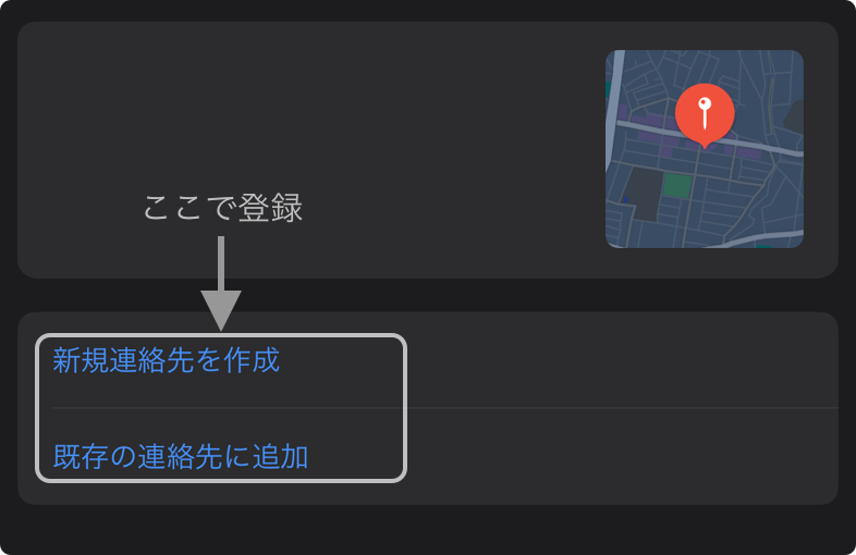 iPhone用説明画像